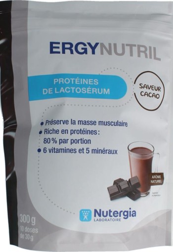 Nutergia Ergynutril cacao (300 Gram)