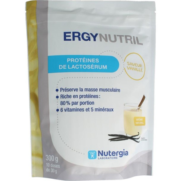 Nutergia Ergynutril vanille (300 Gram)