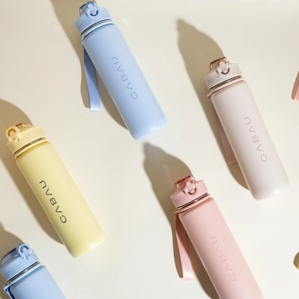 Cabau Lifestyle Bloom Bottle Stainless Steel Pink