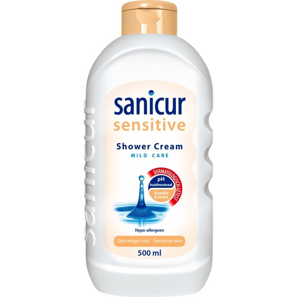 Sanicur Sensitive Shower Cream 500 ml