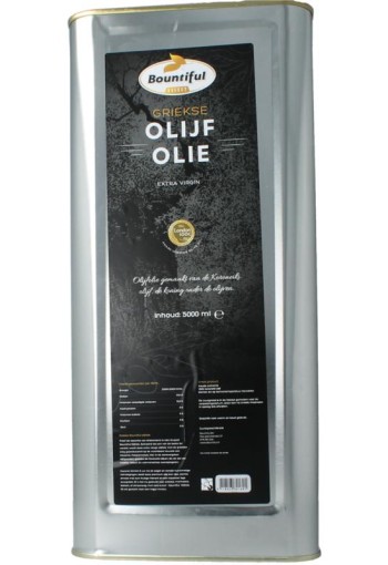 Bountiful Griekse olijfolie select blik (5 Liter)