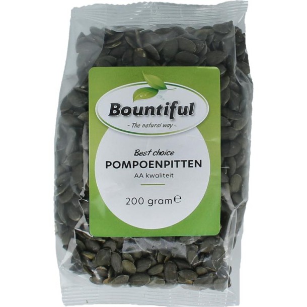 Bountiful Pompoenpitten klasse AA (200 Gram)