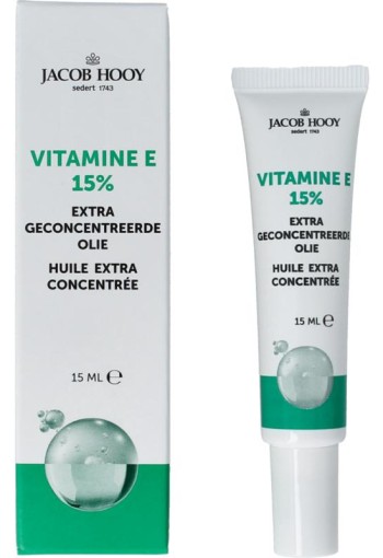 Jacob Hooy Vitamine E olie 15% concentraat (156 Milliliter)