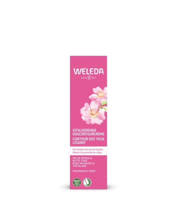 Weleda Wilde rozen & witte thee oogcreme 12 Milliliter