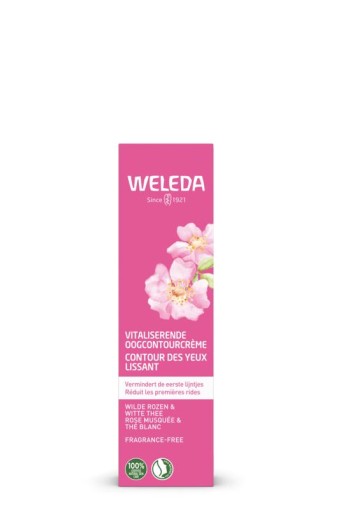 Weleda Wilde rozen & witte thee oogcreme 12 Milliliter