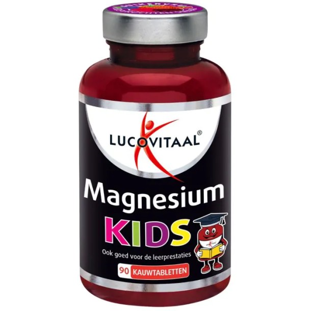 Lucovitaal magnesium KIDS 90 kauwtabletten