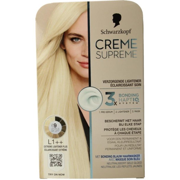 Schwarzkopf Creme supreme L1++ lightener (1 Stuks)
