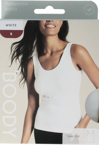 Boody Tank top wit S (1 Stuks)