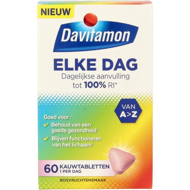 Davitamon Elke dag 60 Kauwtabletten