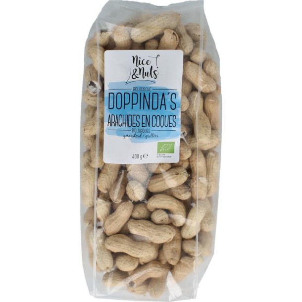 Nice & Nuts Doppinda's geroosterd bio (400 Gram)
