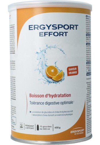 Nutergia Ergysport effort sinaasappel (450 Gram)