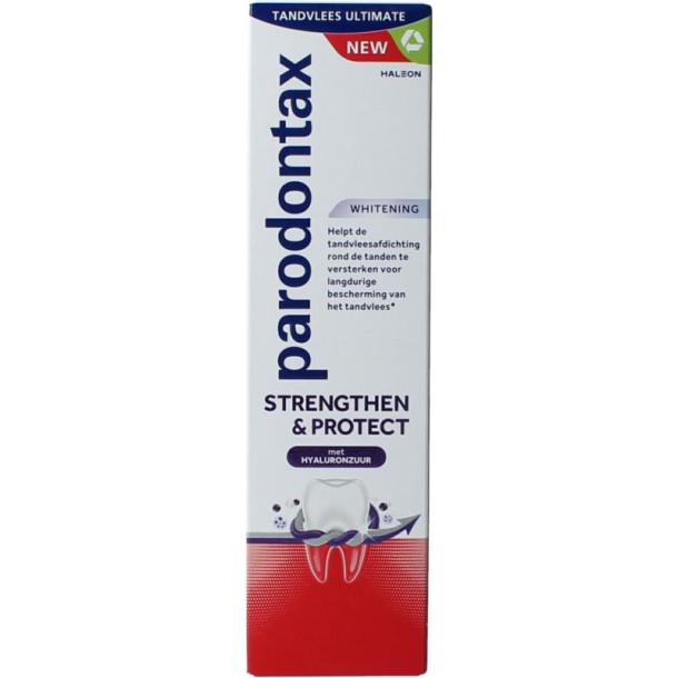 Parodontax Tandpasta strengthen & protect whitening 75 Milliliter