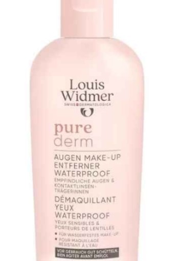 Louis Widmer Purederm Oogmake-Up Reiniging Waterproof Zonder Parfum 100ML