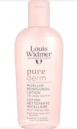 Louis Widmer Purederm Micellaire Reinigingslotion Zonder Parfum 200ML