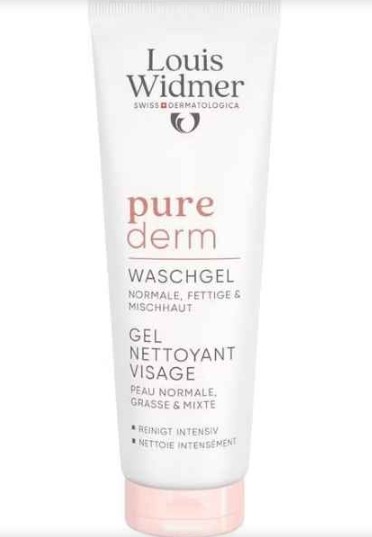 Louis Widmer Purederm Wash Gel Gezicht Licht Geparfumeerd 125ML