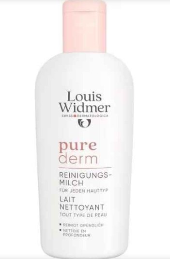 Louis Widmer Purederm Reinigingsmelk Zonder Parfum 200ML