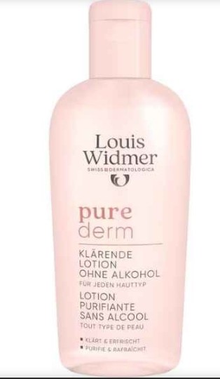 Louis Widmer Purederm Zuiverende Tonic Zonder Alcohol Licht Geparfumeerd 200ML