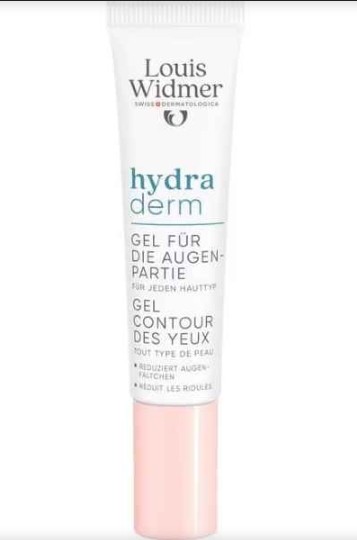 Louis Widmer Hydraderm Oogomtrekgel Zonder Parfum 15 ML