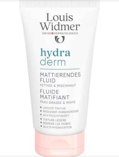 Louis Widmer Hydraderm Matterende Fluide Licht Geparfumeerd 50ML