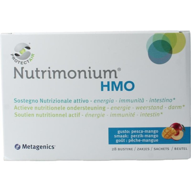 Metagenics Nutrimonium HMO perzik-mango NF (28 Sachets)