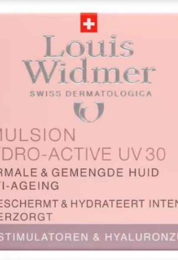 Louis Widmer Hydraderm Dagemulsie UV 30 Licht Geparfumeerd 50ML