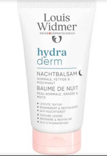 Louis Widmer Hydraderm Nachtbalsem Licht Geparfumeerd 50 ML