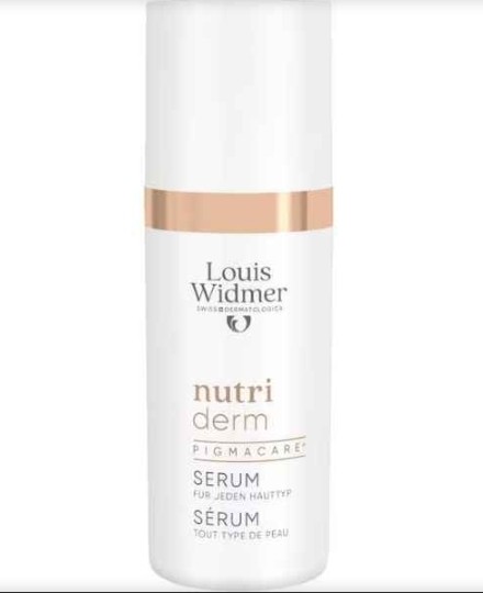 Louis Widmer Nutriderm Pigmacare Serum Zonder Parfum 30 ML