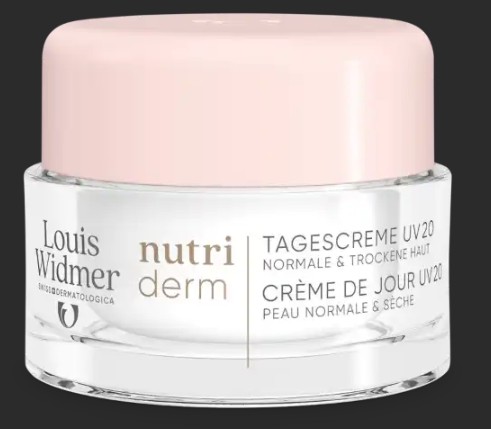 Louis Widmer Nutriderm Dagcrème UV 20 Zonder Parfum 50 ML