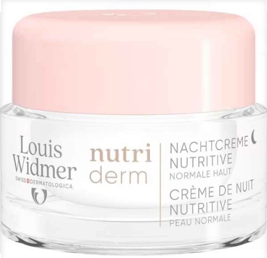 Louis Widmer Nutriderm Nachtcrème Nutritive Licht Geparfumeerd 50ML