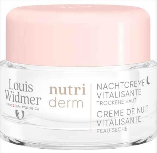 Louis Widmer Nutriderm Nachtcrème Vitalisante Zonder Parfum 50ML
