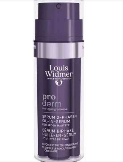 Louis Widmer Proderm Tweefasig Serum Olie-In-Serum Zonder Parfum 35ML