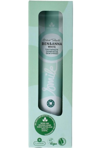 Ben & Anna Toothpaste smile white (75 Milliliter)