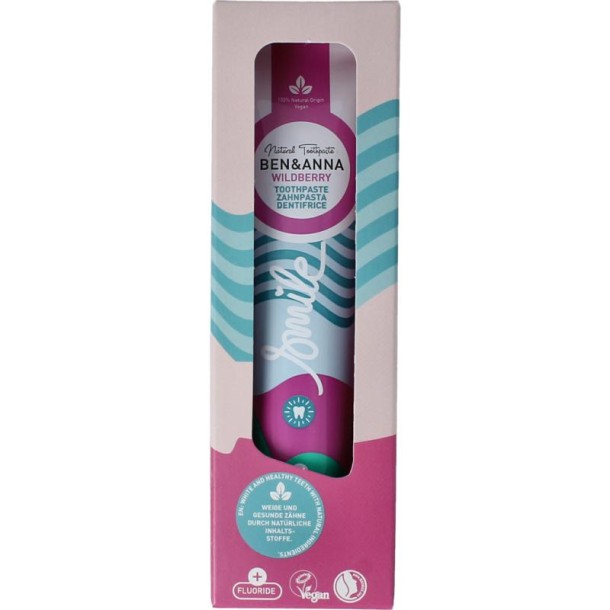 Ben & Anna Toothpaste smile wildberry (75 Milliliter)