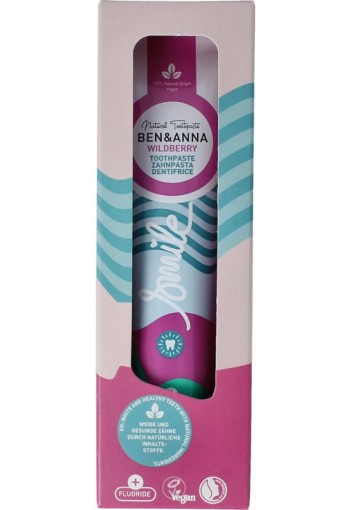 Ben & Anna Toothpaste smile wildberry (75 Milliliter)