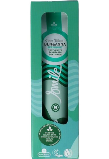 Ben & Anna Toothpaste smile spearmint (75 Milliliter)