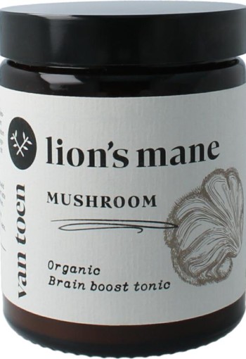 Van Toen Lion's mane poeder bio (80 Gram)