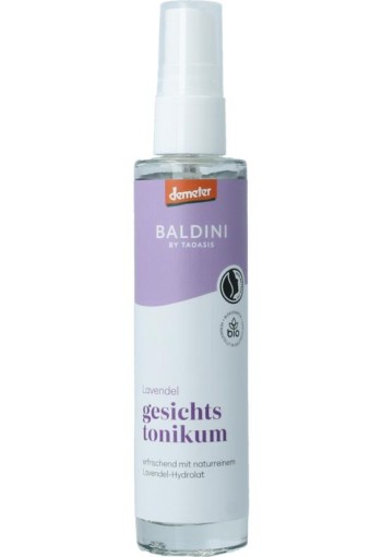 Baldini Gezichtstonic lavendel hydrolaat demeter (50 Milliliter)