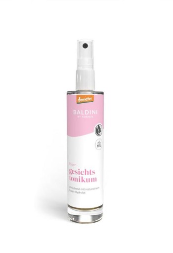 Baldini Gezichtstonic rose hydrolaat demeter (50 Milliliter)