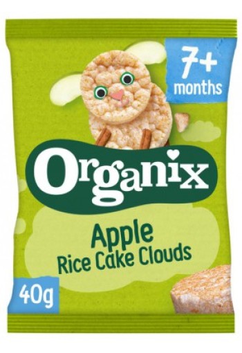 Organix Bio Luchtige Rijstwafeltjes Appel