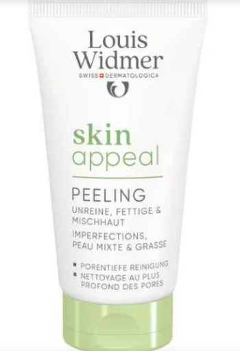 Louis Widmer Skinappeal Peeling Zonder Parfum 50ML