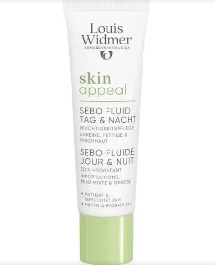 Louis Widmer Skinappeal Sebo Fluide Dag & Nacht Zonder Parfum 30ML