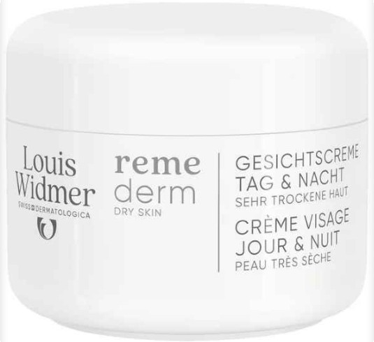 Louis Widmer Remederm Gezichtscrème Dag & Nacht Licht Geparfumeerd 50ML