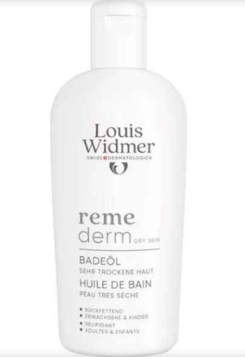 Louis Widmer Remederm Badolie Licht Geparfumeerd 250ML