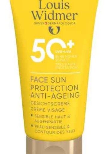 Louis Widmer Face Sun Protection Anti-Ageing SPF50+ Licht Geparfumeerd 50ML