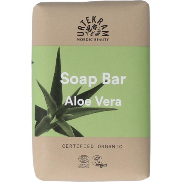 Urtekram Stukje zeep aloe vera bio (100 Gram)