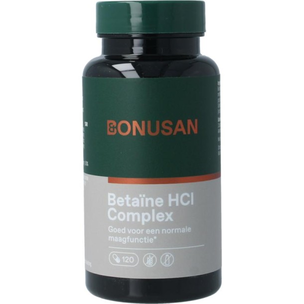 Bonusan Betaine HCl complex (120 Capsules)