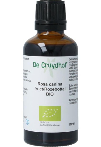 Cruydhof Rosa canina / rozebottel tinctuur bio (50 Milliliter)