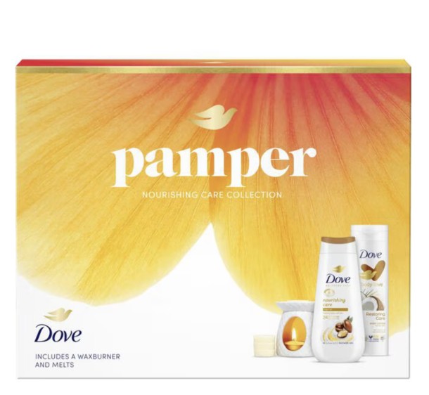 Dove Advanced Nourishing Care Giftset met Wax Burner Geschenkset