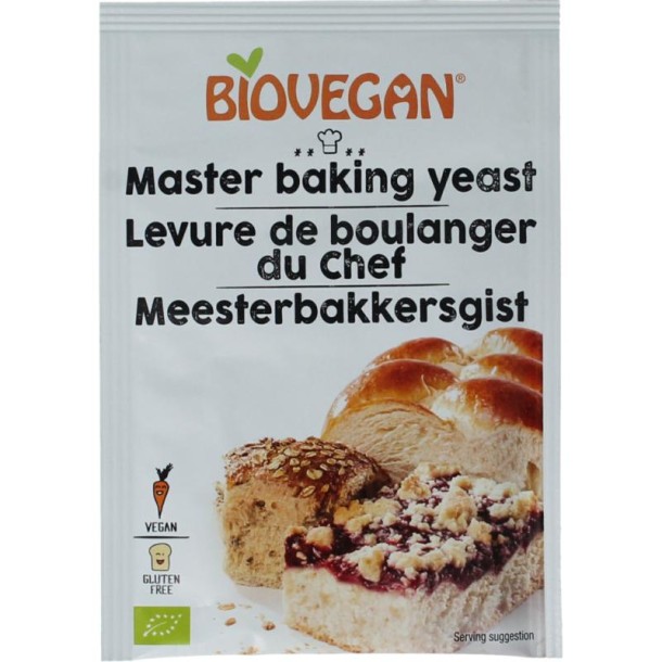 Biovegan Gist glutenvrij bio (7 Gram)