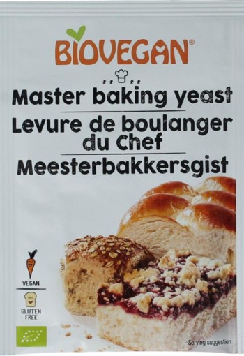 Biovegan Gist glutenvrij bio (7 Gram)